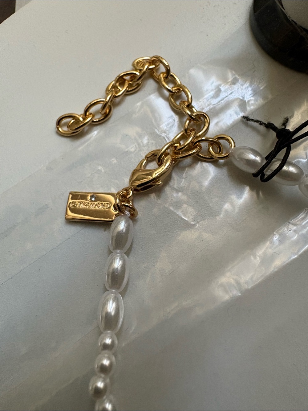Coach Pearl Heart Charm Bracelet NWT - Picture 5 of 5